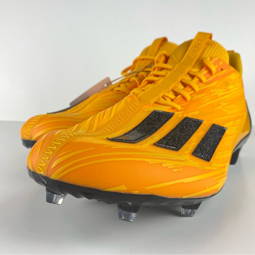 adidas Adizero 2022 Football Cleats Yellow/Black HP6598  Mens Sz 13 Collegiate